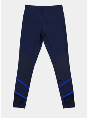 MONDETTA Mesh Blue Leggings High-waisted, Sz S